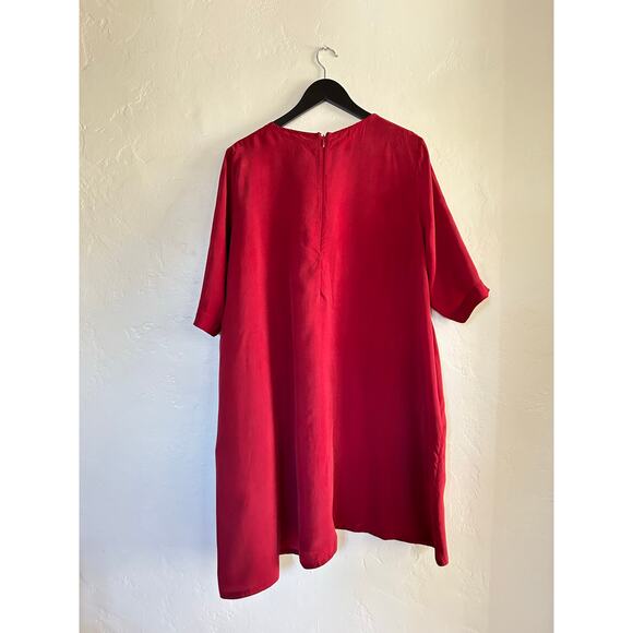 COS Aline Deep Red Dress - Picture 6 of 6